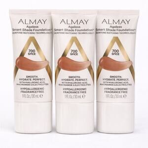 Almay Ageless Smart Shade Foundation 700 Spice | Lot of 3 | New